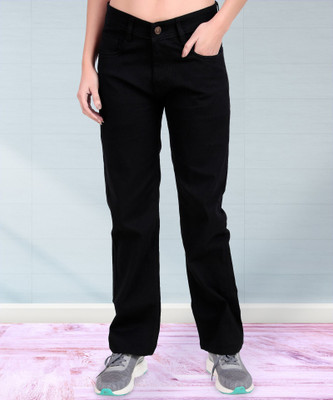 DenimStory Relaxed Fit Women Black Jeans
