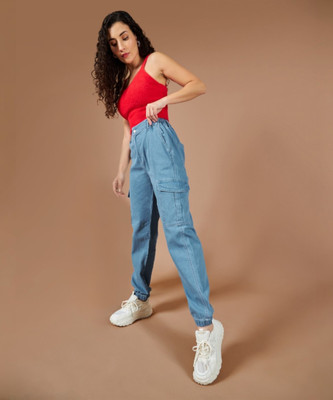 DOLCE CRUDO Regular Women Blue Jeans