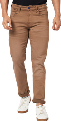 Spykar Regular Men Brown Jeans