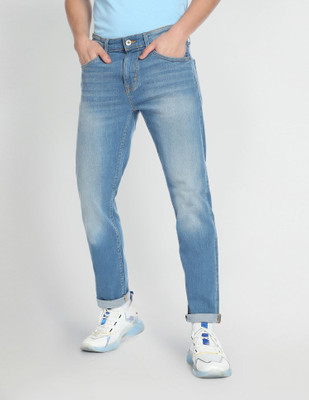 FLYING MACHINE Regular Men Gold Jeans