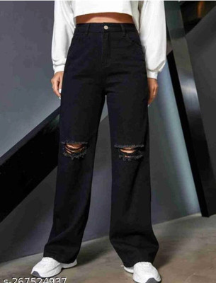 Shubh Fashionn Regular Women Black Jeans