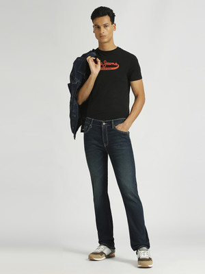 Pepe Jeans Slim Men Dark Blue Jeans