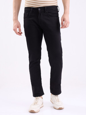 Spykar Slim Men Black Jeans