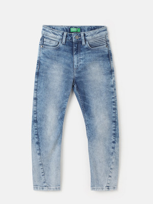 United Colors of Benetton Boys Light Blue Jeans