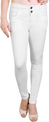 FCK-3 Slim Women White Jeans