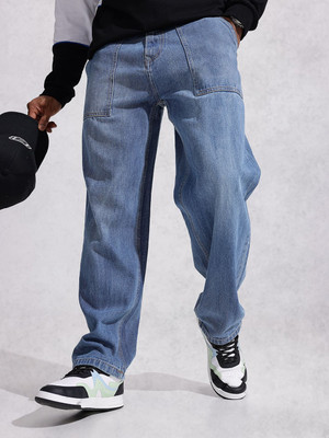 WROGN Relaxed Fit Men Blue Jeans