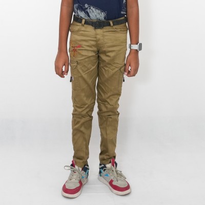 Mamtaraj Regular Boys Brown Jeans