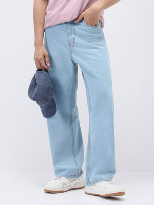 Urbano Fashion Loose Fit Men Light Blue Jeans