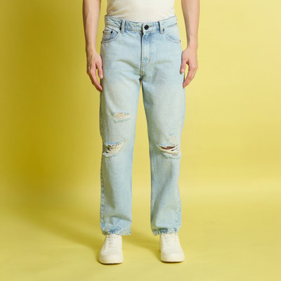 Bene Kleed Relaxed Fit Men Blue Jeans