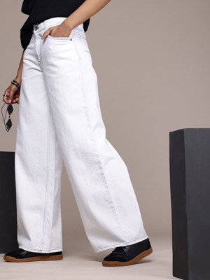 Roadster Loose Fit Women White Jeans