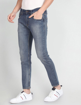 U.S. Polo Assn. Denim Co. Tapered Fit Men Dark Blue Jeans