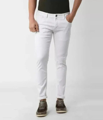 PE GENZ TRENDS Boyfriend Men White Jeans