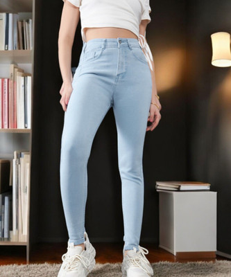 DOLCE CRUDO Skinny Women Light Blue Jeans