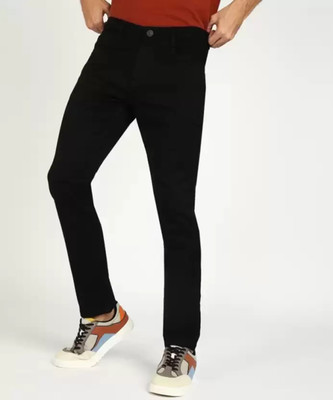 Jeancherry Slim Men Black Jeans