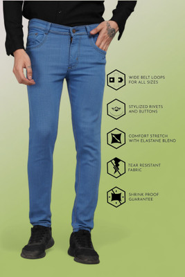 Lzard Slim Men Green Jeans