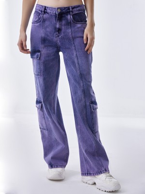 Cover Story Regular Women Purple Jeans