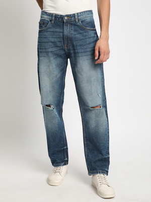 Bene Kleed Straight Fit Men Blue Jeans