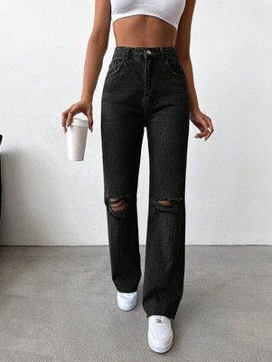 NSTRADER Regular Women Black Jeans