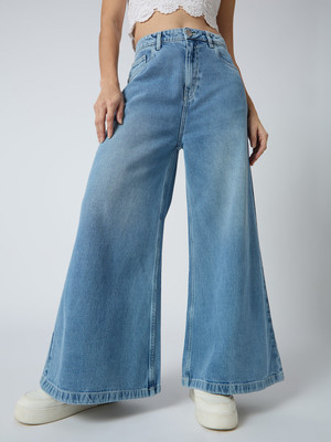Globus Flared Women Light Blue Jeans