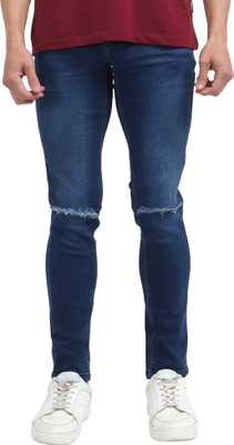 PLOUNGE Slim Men Blue Jeans