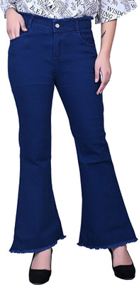 URBAN A-LINE Flared Women Blue Jeans