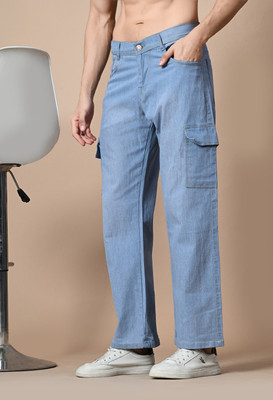 METRONAUT Jogger Fit Men Light Blue Jeans