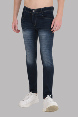 RASSO Slim Men Dark Blue Jeans