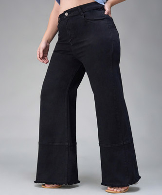 Miss Chase Relaxed Fit Women Black Jeans