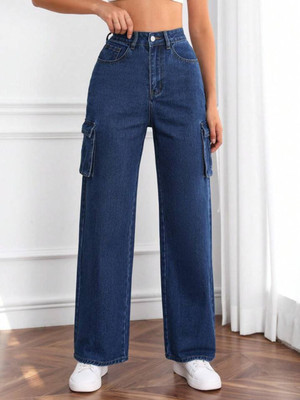 MITRACREATION Regular Women Dark Blue Jeans