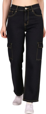 hovac Flared Women Black Jeans
