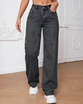 Mocktail Kocktail Relaxed Fit Women Black Jeans