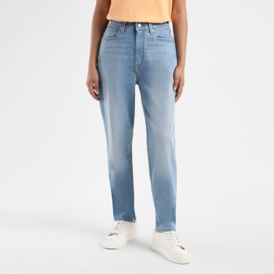 LEVI'S Tapered Fit Women Blue Jeans