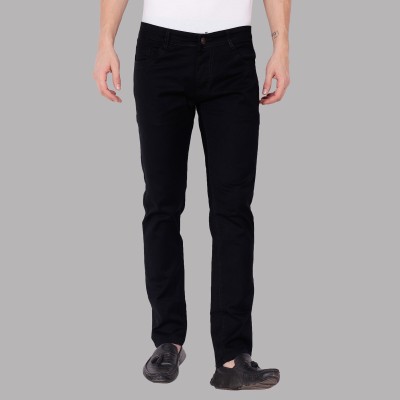 ZAYSH Slim Men Black Jeans