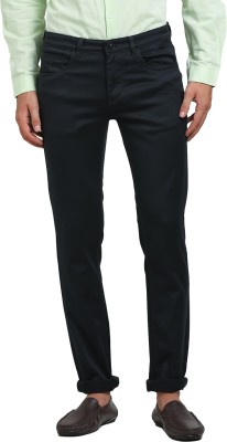 TURTLE Tapered Fit Men Black Jeans