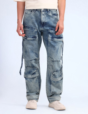 FLYING MACHINE Loose Fit Men Blue Jeans