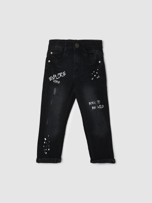 MAX Slim Boys Black Jeans