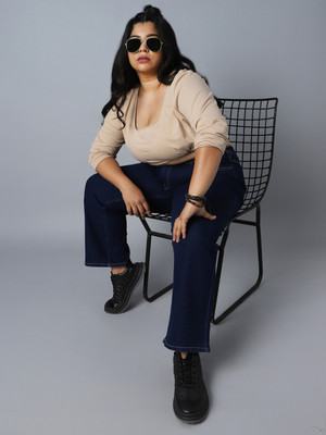 High Star Regular Women Blue Jeans