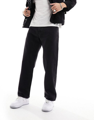 Zaba Denim Straight Fit Men Black Jeans