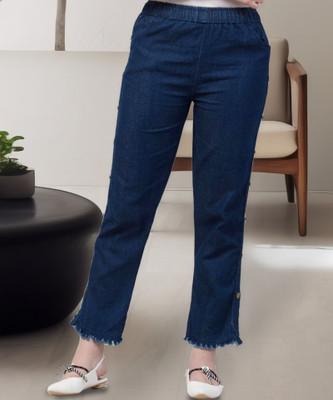 Maniere Creations Regular Women Blue Jeans