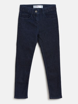 TALES & STORIES Slim Girls Dark Blue Jeans