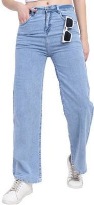A C CREATION Boyfriend Women Light Blue Jeans