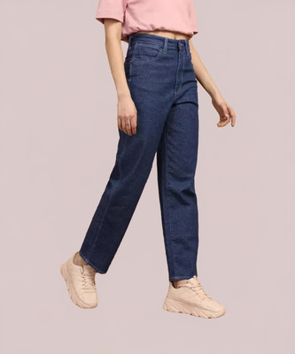 comfits Boyfriend Women Dark Blue Jeans