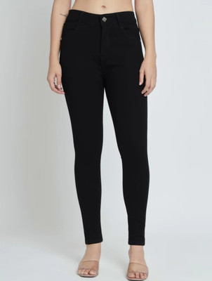 L r textiles Skinny Women Black Jeans