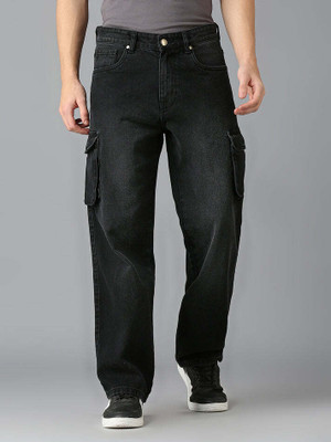 HangerLoop Regular Men Black Jeans