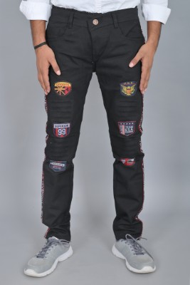 royal prince Slim Men Black Jeans