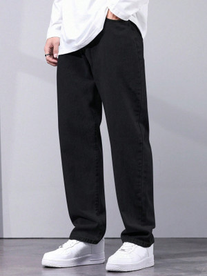 METRONAUT Straight Fit Men Black Jeans