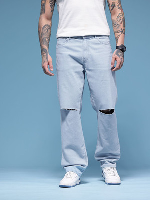 HERE&NOW Straight Fit Men Blue Jeans