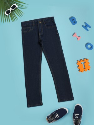 V-MART Regular Boys Dark Blue Jeans