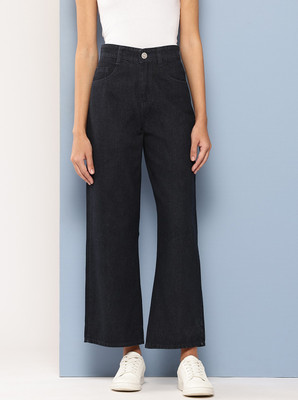 METRONAUT Regular Women Black Jeans