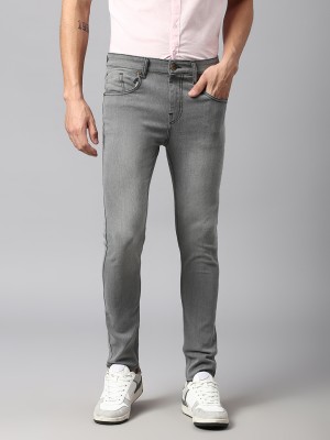 Dennis Lingo Slim Men Grey Jeans